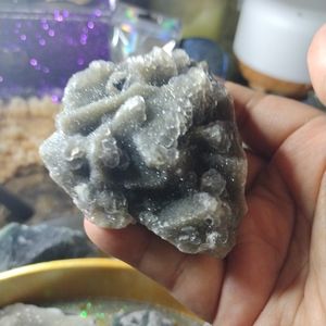 Sugar aurora fluorite crystal mineral decor piece